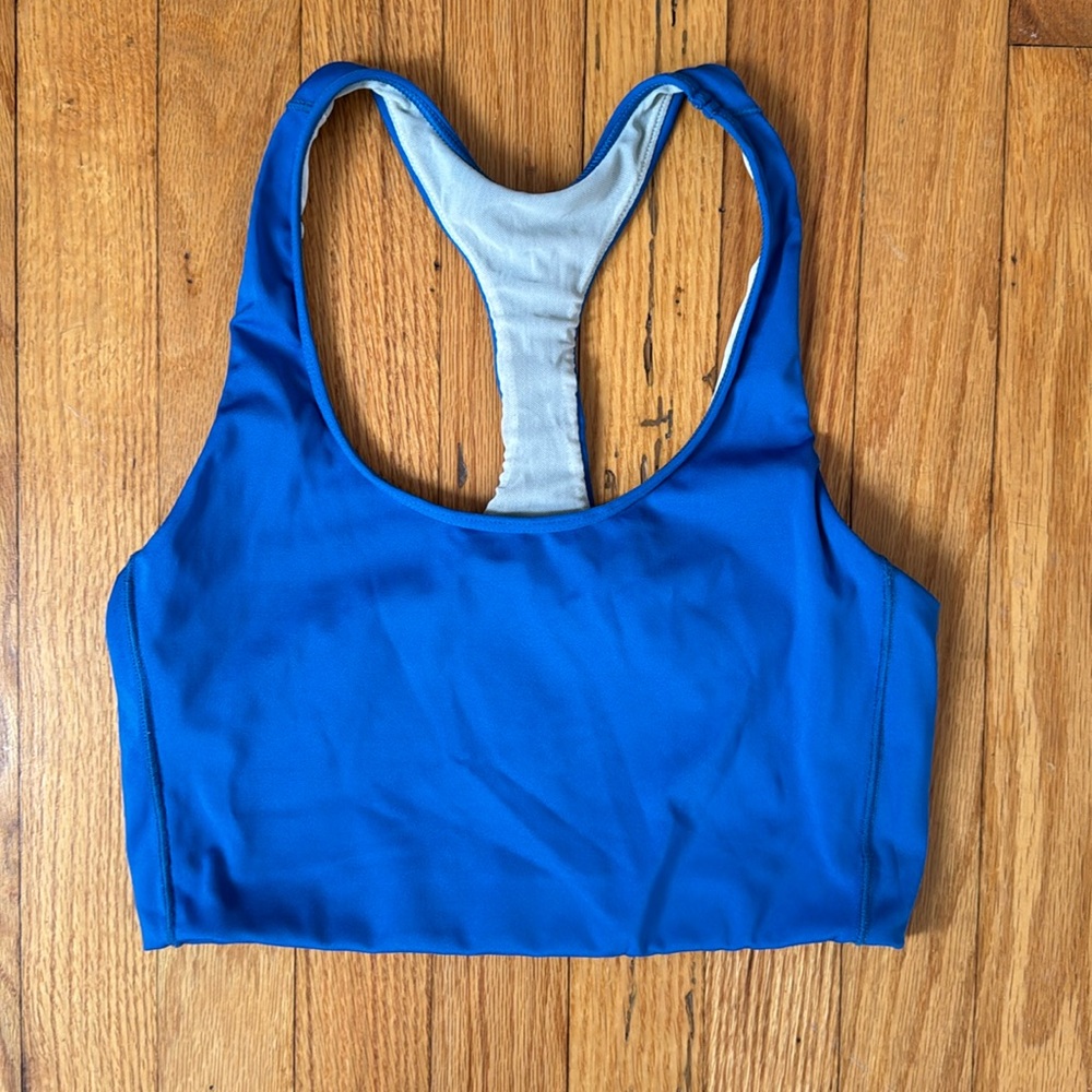 Jolyn Indy Sports Bra Royal Blue Size M Medium
